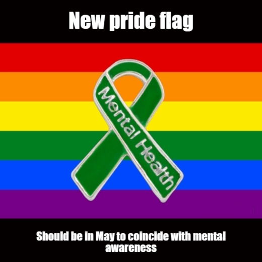 New pride flag Blank Meme Template