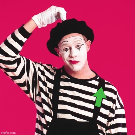 confused mime | image tagged in confused mime | made w/ Imgflip meme maker