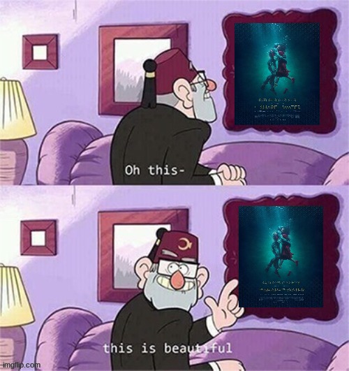the shape of water is a masterpiece | image tagged in oh this this beautiful blank template,fox searchlight pictures,disney,2010s movies,20th century fox | made w/ Imgflip meme maker