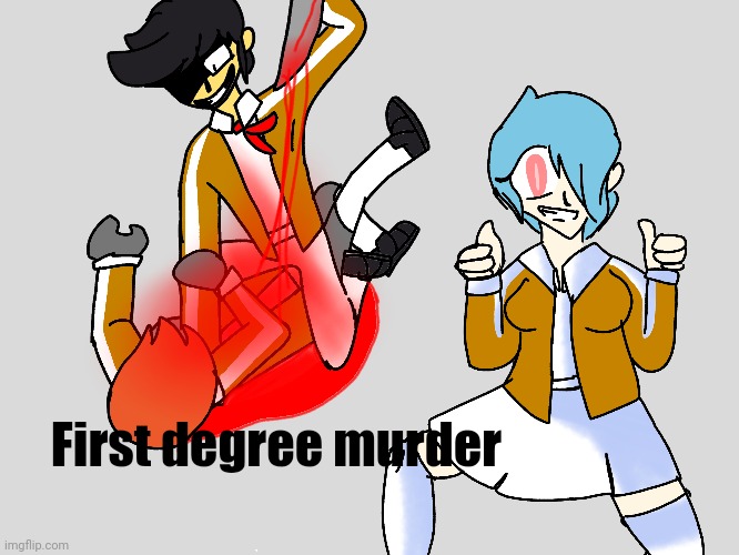 First degree murder | made w/ Imgflip meme maker