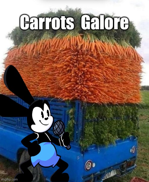 Carrots carrots | Carrots  Galore | image tagged in rabbits,carrots,lorry load | made w/ Imgflip meme maker