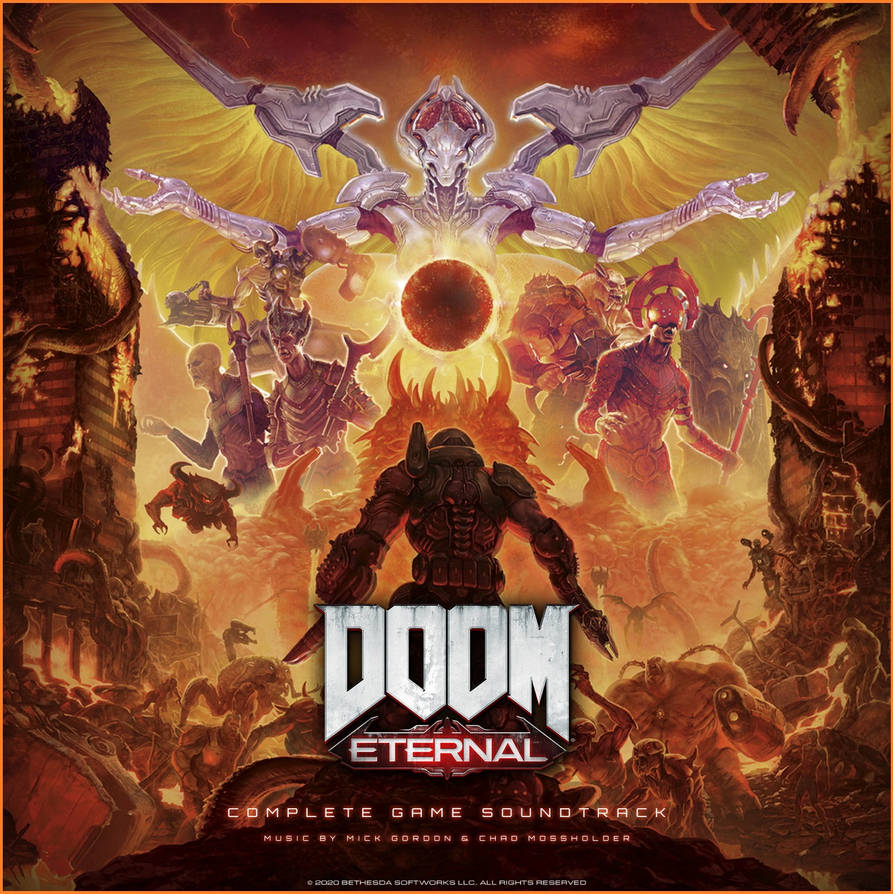 High Quality Doom Eternal soundtrack Blank Meme Template