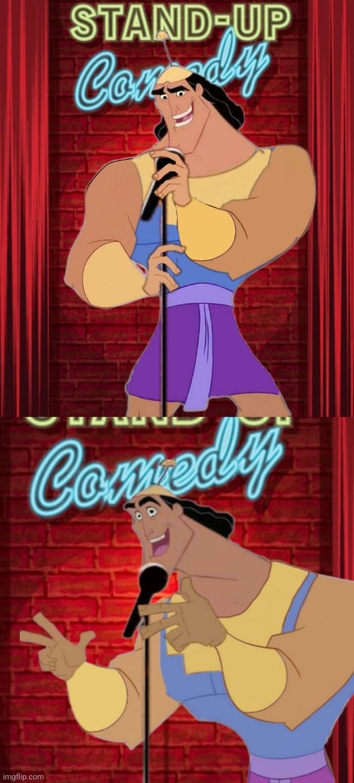 Pacha Comedy Club Blank Meme Template