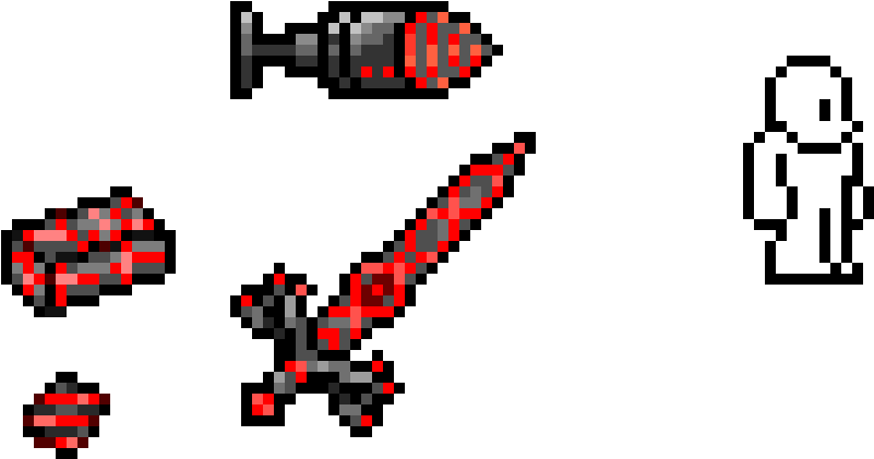 Terraria new fanmade material thing Meme Template