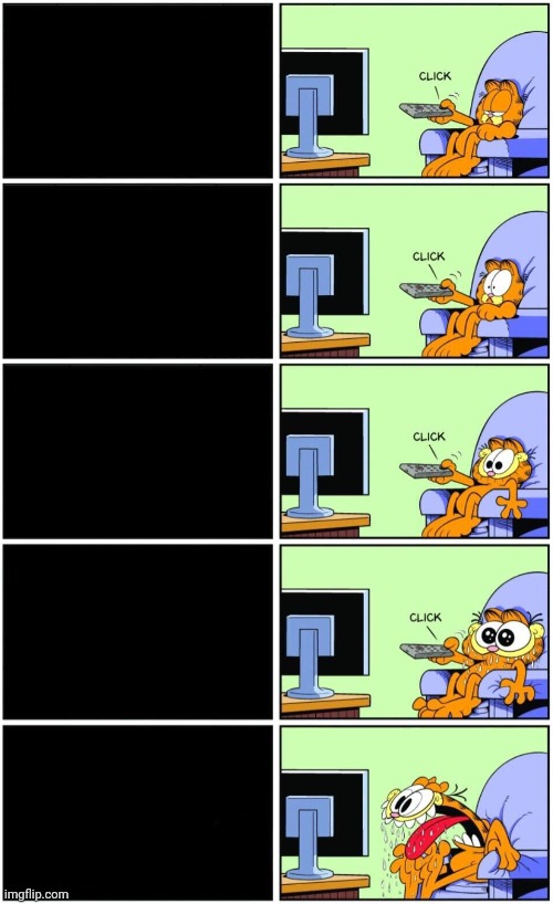 Goofy Template | image tagged in garfield reaction | made w/ Imgflip meme maker