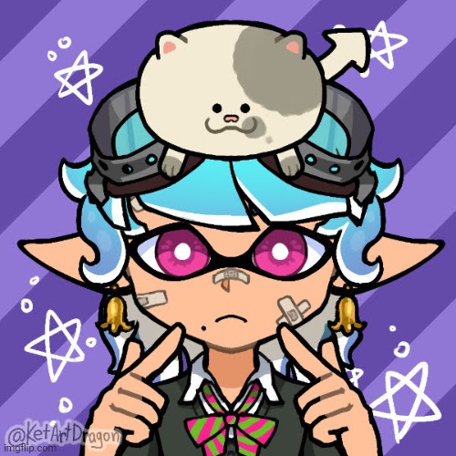 pisscrew ig (my splatoon persona or whatever) | made w/ Imgflip meme maker