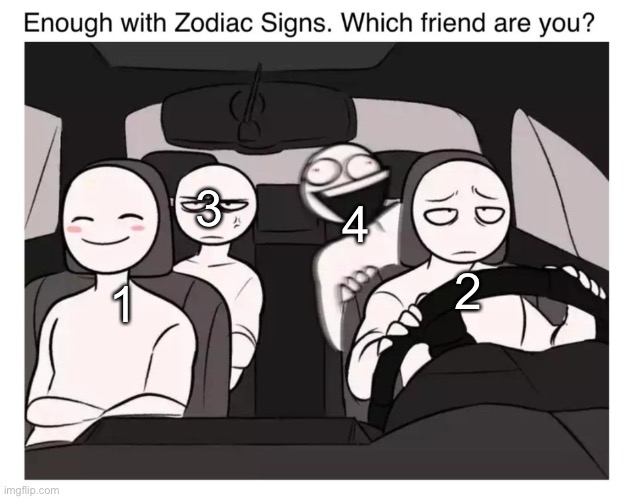 3; 4; 2; 1 | made w/ Imgflip meme maker