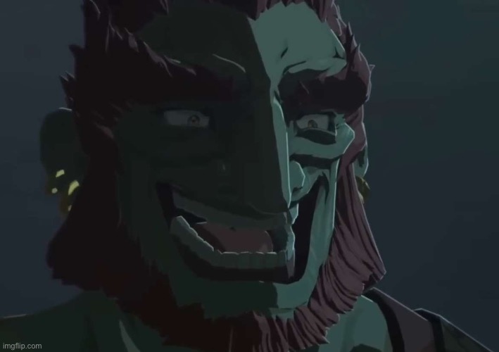 Ganondorf Trollface | image tagged in ganondorf trollface | made w/ Imgflip meme maker