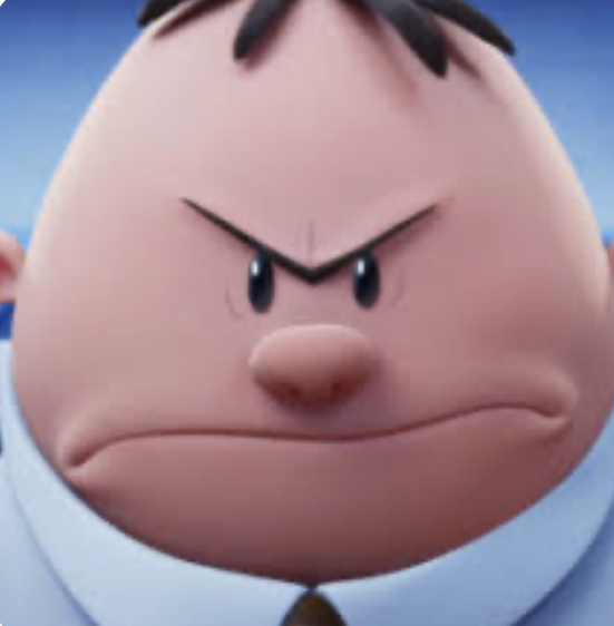 High Quality Mr. Krupp’s Angry Face Blank Meme Template
