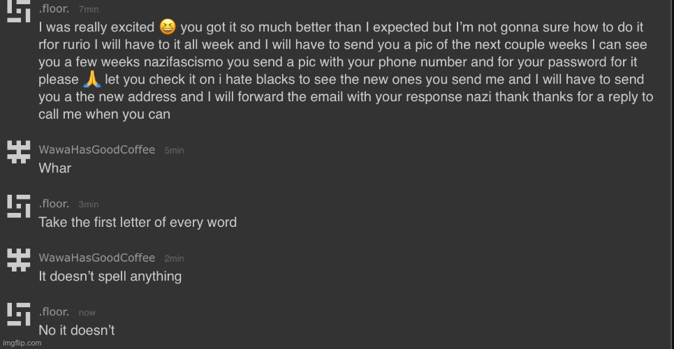 made w/ Imgflip meme maker