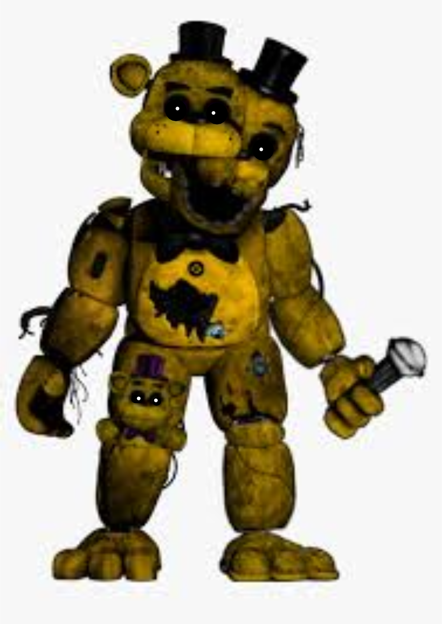 golden freddy Blank Meme Template