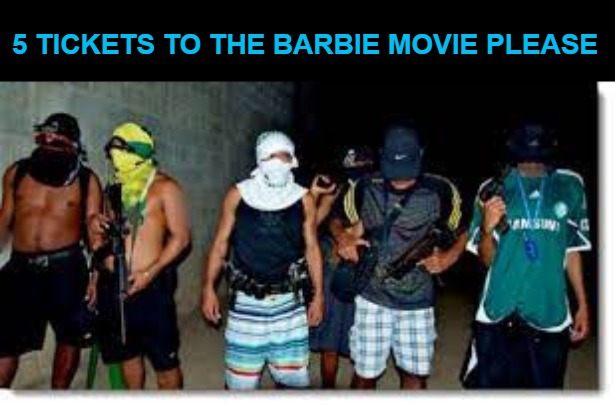 barbie | 5 TICKETS TO THE BARBIE MOVIE PLEASE | made w/ Imgflip meme maker