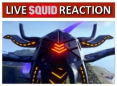 live squid reaction Blank Meme Template