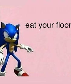 High Quality sonic eat your chair Blank Meme Template