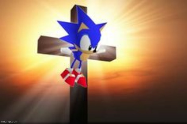 sonic cross | image tagged in sonic cross | made w/ Imgflip meme maker