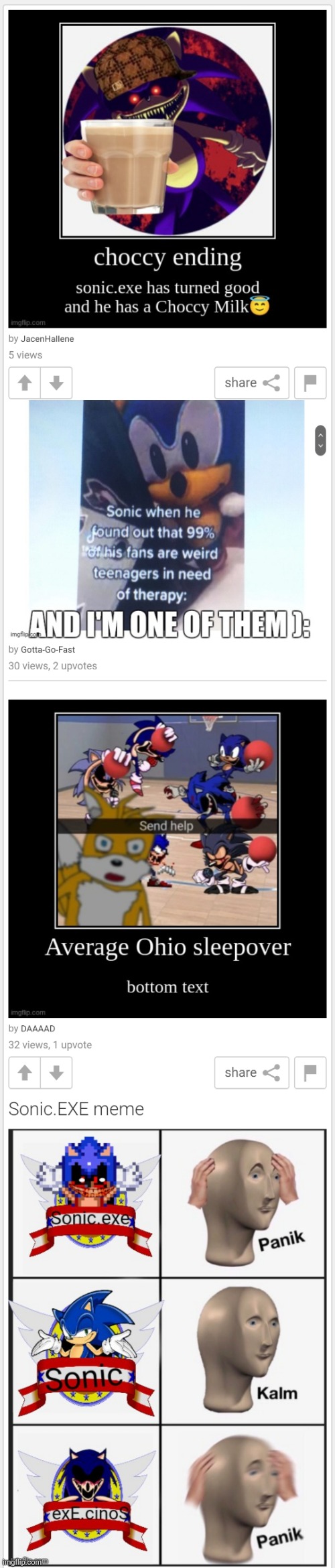 What don'treadme is posting is tolerable next to...what I found elsewhere. | made w/ Imgflip meme maker