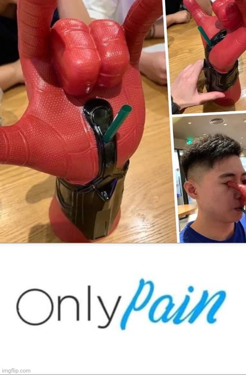 The sippy hand thing | image tagged in onlypain,crappy design,sip,hand,memes,drink | made w/ Imgflip meme maker