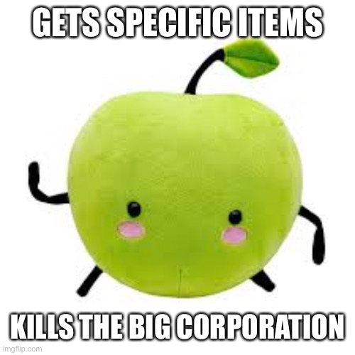 First post in the stream | GETS SPECIFIC ITEMS; KILLS THE BIG CORPORATION | image tagged in junimo,stardew valley | made w/ Imgflip meme maker