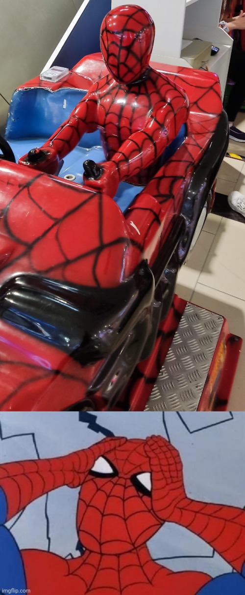 The unusual Spider-Man | image tagged in hungover spiderman,spider-man,spiderman,you had one job,memes,crappy design | made w/ Imgflip meme maker