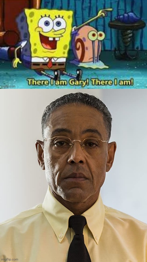 image tagged in there i am gary,gus fring | made w/ Imgflip meme maker