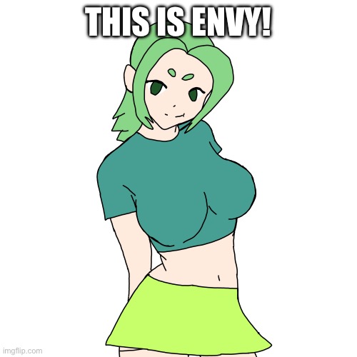 Thank yous Ghostie for helping me introduce Envy :D | THIS IS ENVY! | made w/ Imgflip meme maker