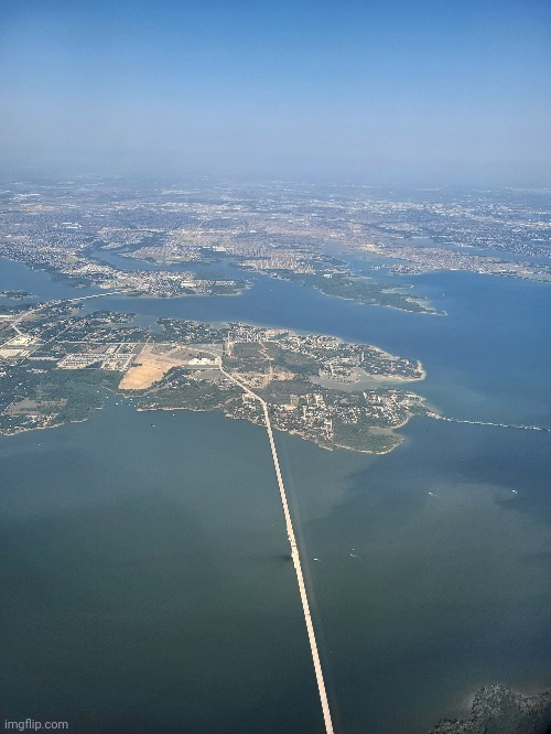 Picture I got in the plane while over texas | made w/ Imgflip meme maker