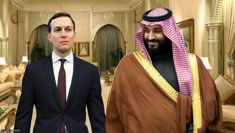image tagged in jared and saudi prince | made w/ Imgflip meme maker