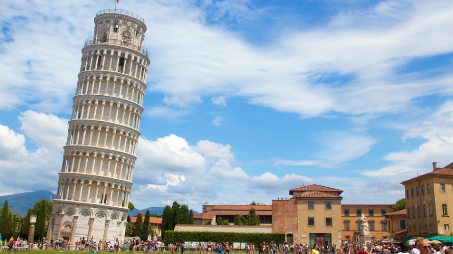 Leaning tower | image tagged in leaning tower | made w/ Imgflip meme maker