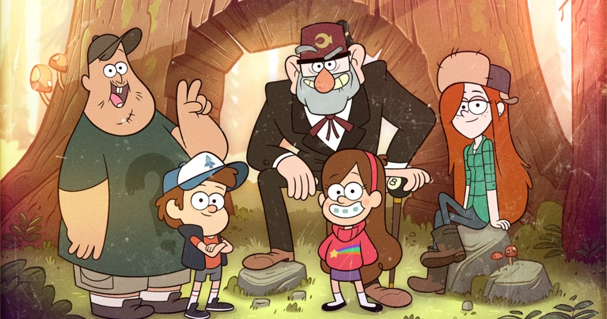 High Quality Gravity Falls Characters Blank Meme Template