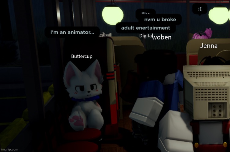 "you like playing roblox don't you?" | made w/ Imgflip meme maker