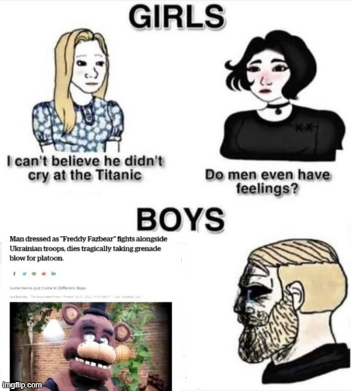 Life blows | image tagged in do boys even have feelings | made w/ Imgflip meme maker
