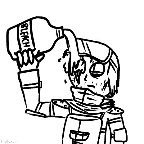 Bleach Pour Phantom | image tagged in bleach pour phantom | made w/ Imgflip meme maker