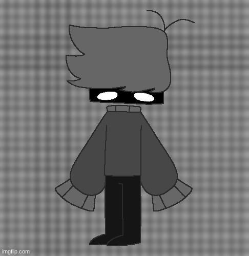 Shadow Rien in a sweater [Redrawn] | image tagged in shadow rien in a sweater redrawn | made w/ Imgflip meme maker