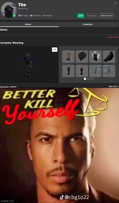 image tagged in better kill yourself | made w/ Imgflip meme maker