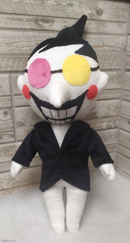 looked up "spamton plushie" and what the fuck is this | made w/ Imgflip meme maker