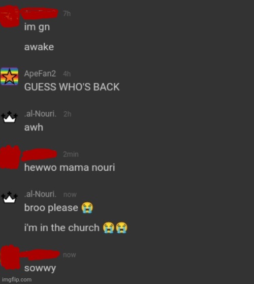 the red is signifying the imposter. | made w/ Imgflip meme maker