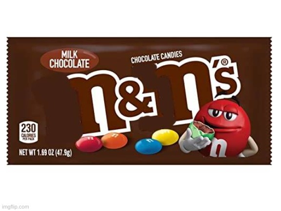 I photo edited an m&ms bag and look closely at every m&m | image tagged in bruh,funny,memes | made w/ Imgflip meme maker