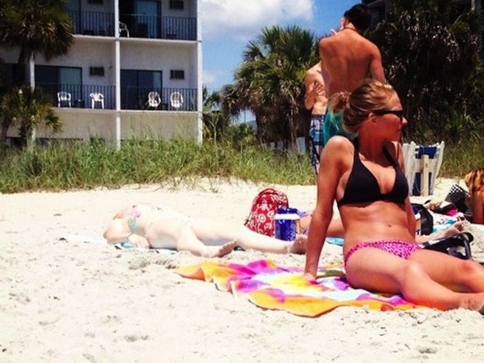 tanning Blank Meme Template