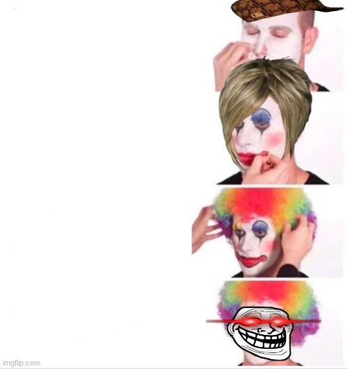 use it | image tagged in memes,clown applying makeup | made w/ Imgflip meme maker