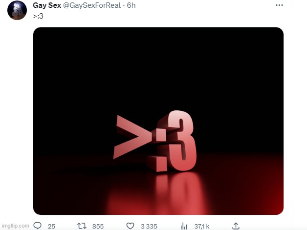 @GaySex is that you | made w/ Imgflip meme maker