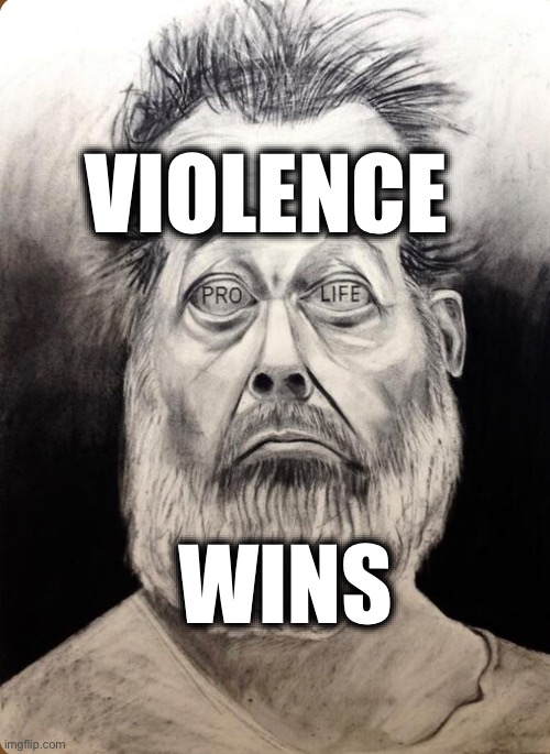 VIOLENCE; WINS | image tagged in memes,pro-life terrorism,violence against women,vigilantism,republicans | made w/ Imgflip meme maker