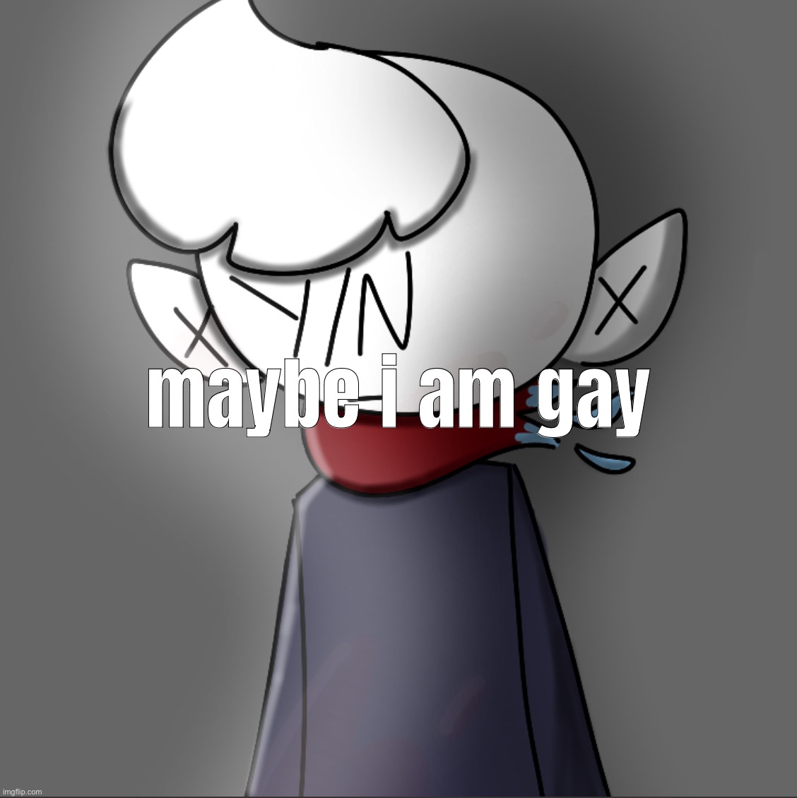 maybe i am gay | made w/ Imgflip meme maker