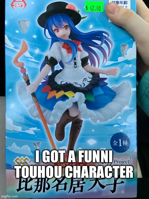 I GOT A FUNNI TOUHOU CHARACTER | made w/ Imgflip meme maker