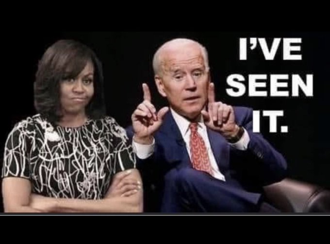 michelle obama and biden talk sizes Blank Meme Template