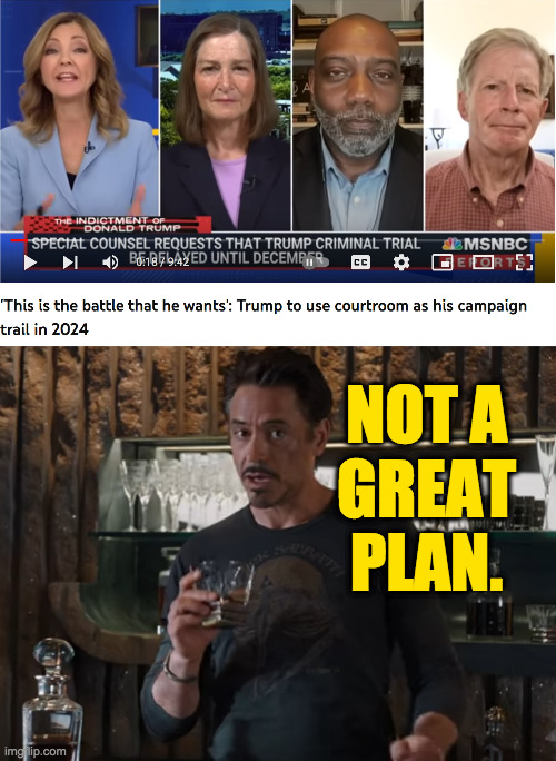 Well, it's great for the other candidates. | NOT A
GREAT PLAN. | image tagged in memes,trump,not a great plan | made w/ Imgflip meme maker