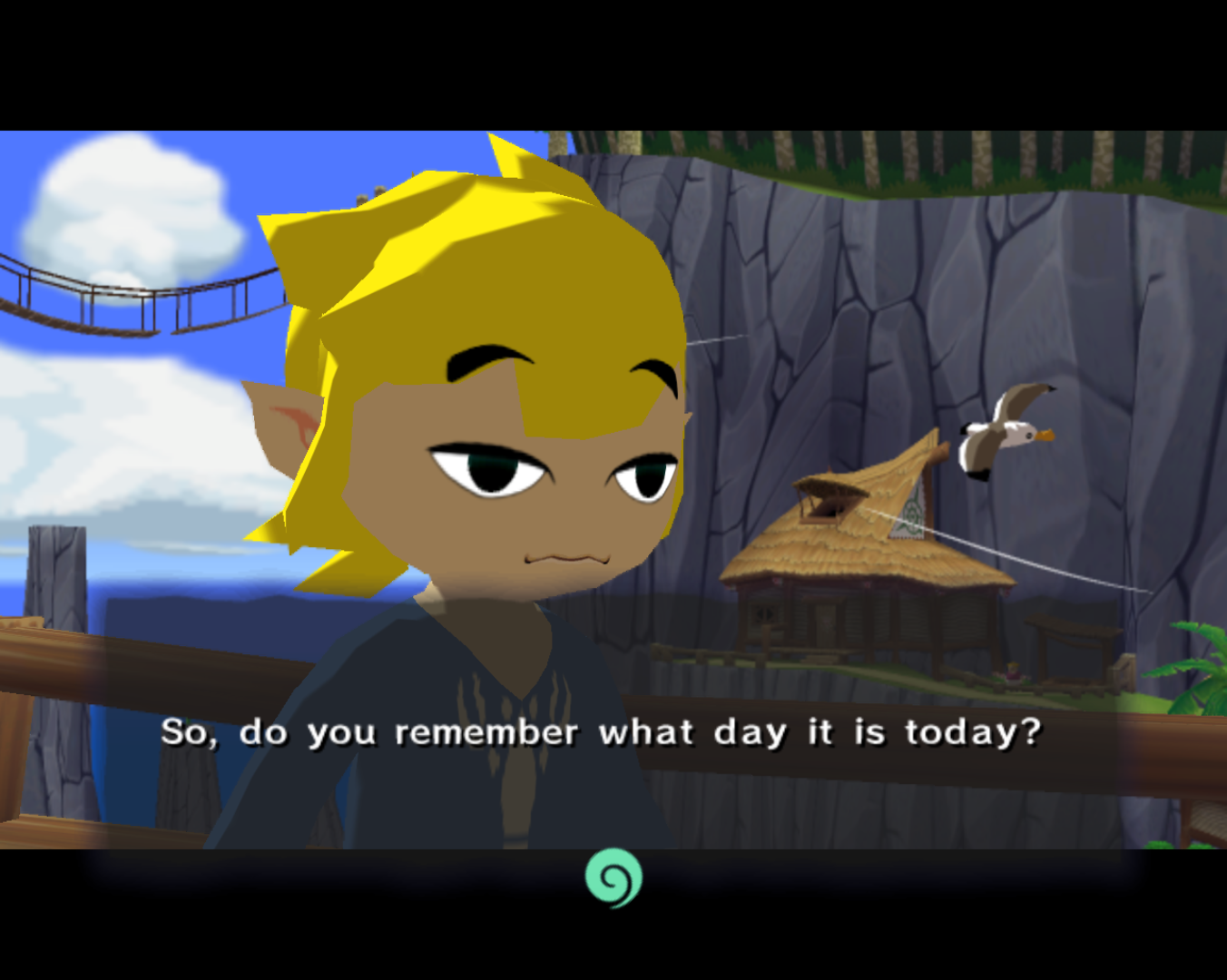 High Quality toon-link-what-day Blank Meme Template