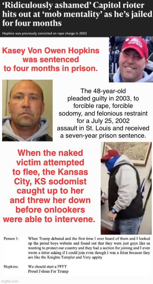 The 'Ridiculously Ashamed' Rapist | image tagged in insurrectionist sodomist,domestic terrorist,treason,assault,felon,safety in numbers | made w/ Imgflip meme maker