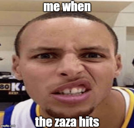 steph curry what | me when; the zaza hits | image tagged in basketball,stephen curry,nba,what | made w/ Imgflip meme maker