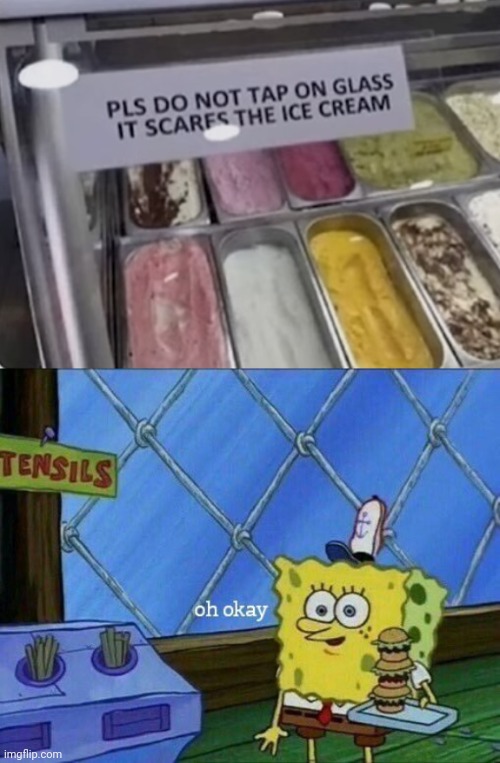 apologies, sir | image tagged in oh okay,ice cream,idk what to tag,hakdgakgfkagd | made w/ Imgflip meme maker