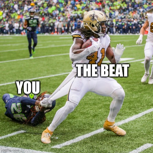 Can't Stop | THE BEAT; YOU | image tagged in can't stop | made w/ Imgflip meme maker